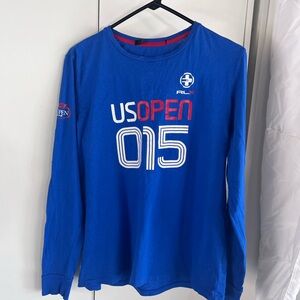 RLX Ralph Lauren Blue US Open Graphic Tee